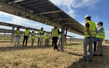 La planta solar Erica avanza en su construcción