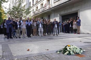 San Sebastián dedica una placa al vallisoletano Lorenzo Motos