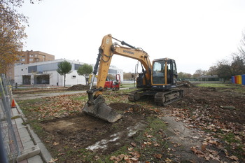 Arrancan las obras de las pistas deportivas del Miguel Delibes