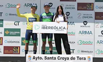Dani Cavia gana la tercera etapa de la Vuelta a Zamora