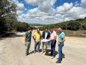 Avanzan las obras de la concentración parcelaria de Santibáñez