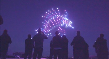 300 drones iluminarán el cielo de Valladolid