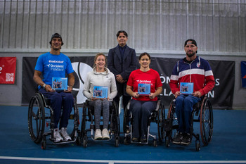 Tur y Fairbank ganan el Internacional de tenis en silla