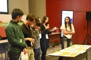 Dos alumnas de Valladolid representan a CyL en Conama