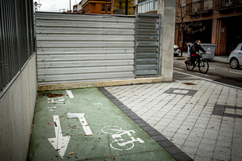 La ciudad continúa añadiendo puntos negros a sus carriles bici