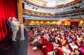 Santonja ve la Feria de Teatro como una encrucijada de talento