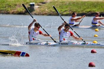 Cristina Franco y Marcos Caballero, 6ª y 9º en el Europeo