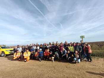 Tordesillas y La Seca caminan por los afectados de la DANA