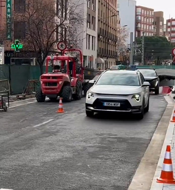 Reabre el túnel de Labradores con un único carril