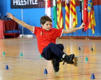 Aragón conquista el Nacional de inline freestyle en Valladolid