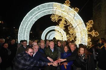 Valladolid inaugura su iluminación navideña para 72 calles