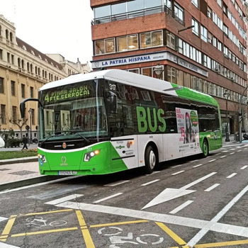 Los autobuses urbanos aumentan su velocidad comercial en julio