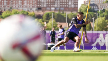 Dos entrenamientos antes de recibir al Leganés en Zorrilla