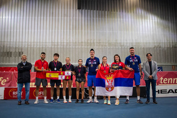 Serbia, campeona del mundo de touchtennis en Covaresa