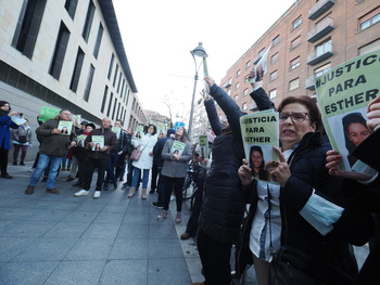 Nueva protesta por Esther López tras 