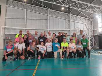 Jornada de deporte para mayores de 55 en Santovenia