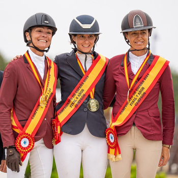 Inés Hernández Yanguas, campeona de España en salto