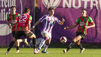 El Real Valladolid Promesas saca un punto de Villalba