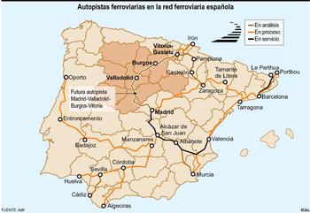 Valladolid tendrá una autopista ferroviaria en 2026