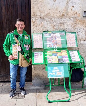 El Cuponazo de la ONCE deja 40.000 euros en Tordesillas