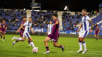 El Pucela pierde ante el Leganés en una prueba más