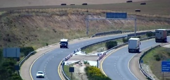 Cortes por obras en la A-62 entre Tordesillas y Siete Iglesias