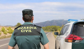 Cinco heridos en la colisión entre cuatro turismos en la A-60