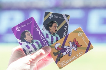 Peternac, imagen de los abonos del Real Valladolid