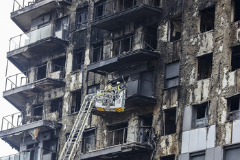 El incendio de Valencia se originó en un electrodoméstico