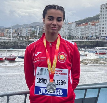 Diana López (CAV), plata en el Nacional de marcha de promoción