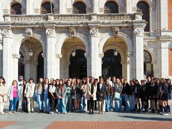 Unos 30 alumnos Erasmus participan en la Ruta de la Innovación