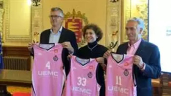 El Real Valladolid de Baloncesto vestirá de rosa como local