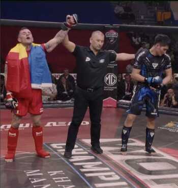 Andrei Sarbu, bronce en el Mundial MMA Clase A