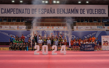 Astillero y OBS, campeones de España benjamín en Valladolid