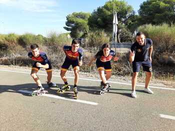 Cinco Rolling Lemons acuden al Mundial de patinaje