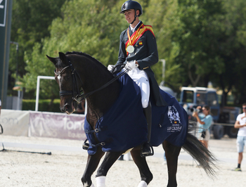 El jinete Hugo Mélida, campeón de España de Juveniles *