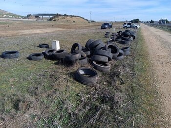 Tres detenidos durante las protestas agrarias en la A-1