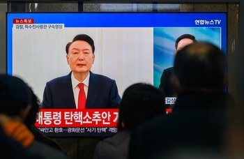 Detenido el presidente de Corea del Sur