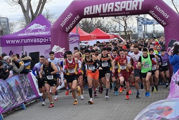 Buena y Castaño ganan el cross de Reyes de Tordesillas