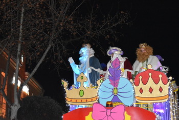 Los Reyes Magos llegan a Cigales cargados de ilusión