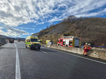 Muere una vallisoletana en un accidente en Cantabria