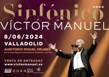 Víctor Manuel iniciará el 8 de junio en Valladolid su gira sinfónica