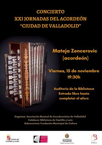 XXI Jornadas del acordeón ‘Ciudad de Valladolid’