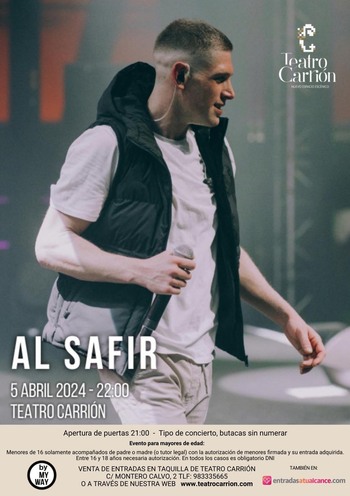 El cantante Al Safir actuará en el Carrión