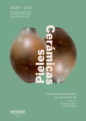 Exposición 'Pieles Cerámicas', de Chema Gil