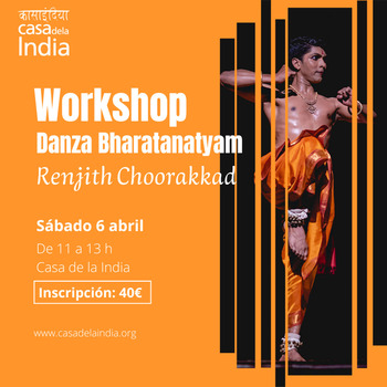 Workshop de danza Bharata Natyam