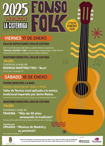 Festival Fonsofolk  en la Cistérniga